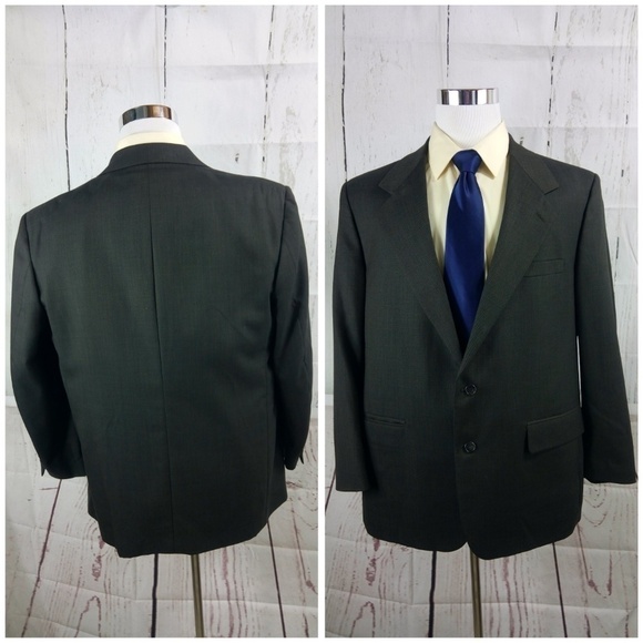 Rafael 45R 2 Button Brown Suit Blazer Sports Coat - Picture 6 of 8